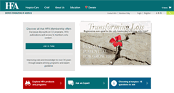 Desktop Screenshot of hospicefoundation.org